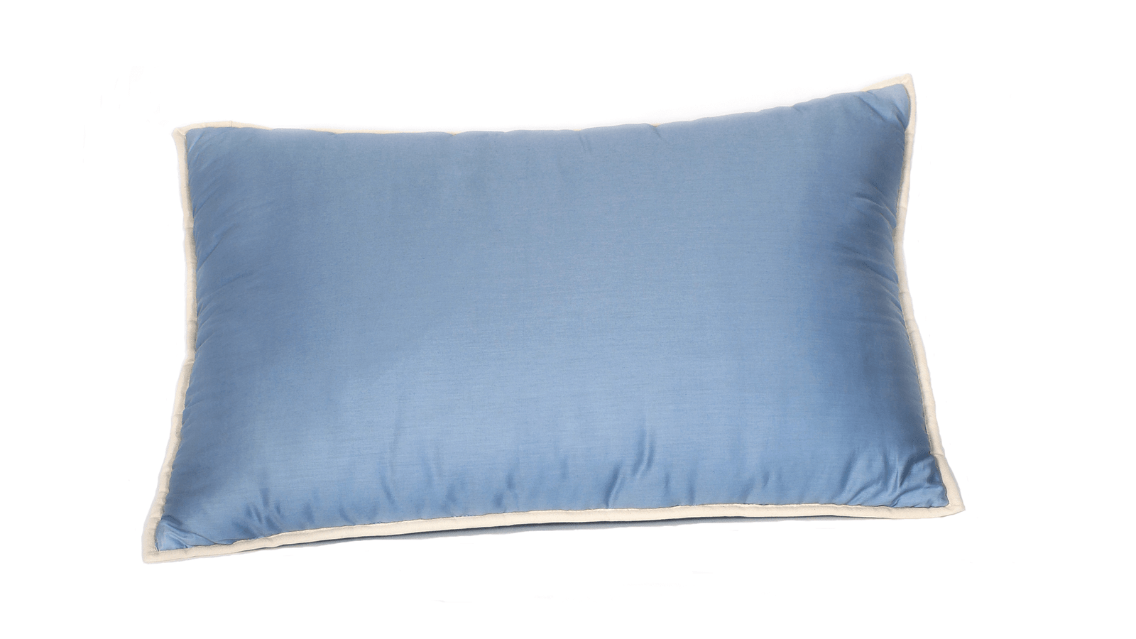 baby blue pillow sateen